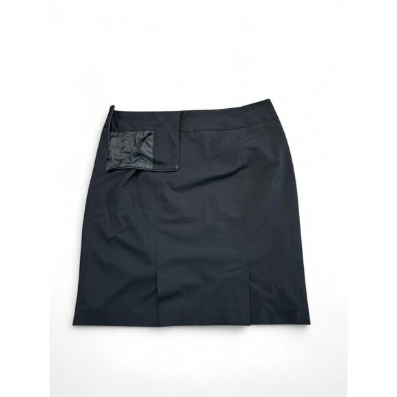 Liz Claiborne Women's Black Pencil Skirt Zipper Lined Straight Professional 14 - Picture 5 of 5